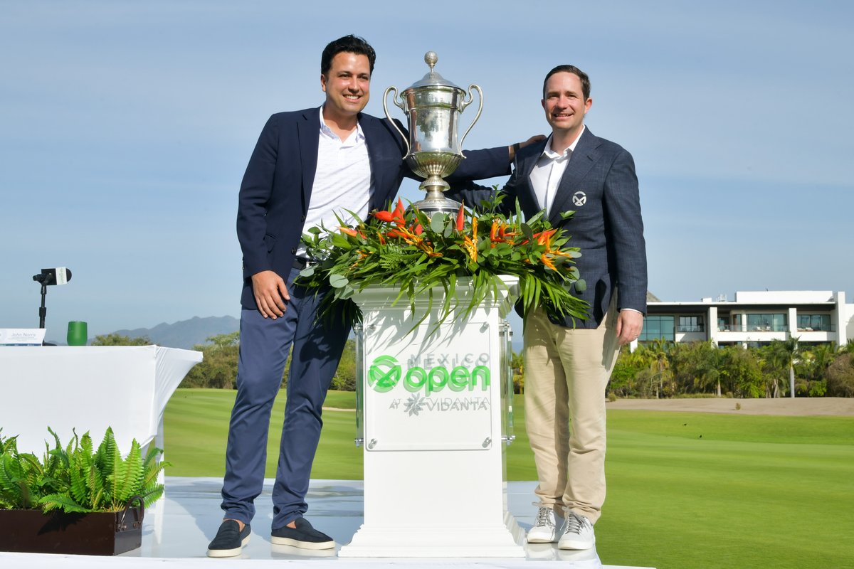 SalinasBenjamin's tweet image. ¡Arrancamos el @MexicoOpenGolf! 
Gracias @Vidanta, @PGATOUR y @fedmexgolf por todo su apoyo para hacer este torneo posible.  
El golf en México está en su mejor momento y nuestra misión es ser una auténtica vitrina para los golfistas mexicanos y latinos⛳️
¡Qué viva el golf!