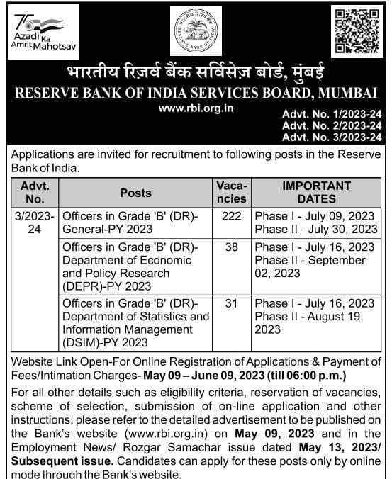 ixambee's tweet photo. RBI Grade B 2023 Official Notification Out
#rbi #rbigradeb #explore #ixambee #officialnotification #notificationout #govtjobs #jobopportunities #careeropportunities #examprep #exampreparation #rbigradebexam https://t.co/C14HuBjWlg