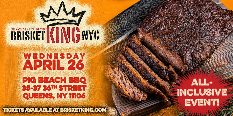 BOASTNYC's tweet image. [Sponsored post] Join the #BrisketKingNYC on April 26th and witness BBQ legends compete for the crown! Enjoy all-inclusive tastings, drinks and 10+ years of BBQ excellence. Get your tickets now! #BBQ #Pitmasters #FoodieEvent