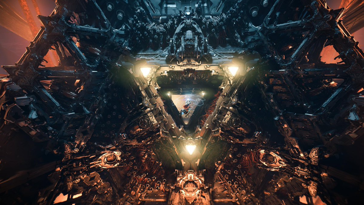 MichaelHardisty's tweet photo. Into the belly of the beast! #BeyondTheHorizon  #horizonburningshores #PS5Share #HorizonForbbidenWestBurningShores https://t.co/OLTPhOrwfz