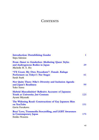 michellehsho's tweet image. 🚨New book chapter out in Gender in Japanese Popular Culture: Rethinking Masculinities and Femininities, edited by Sirpa Salenius, alongside other chapters by @stoicgirl55 @emeraldlking @gavinfurukawa and others!

#OpenAccess and free to download➡️link.springer.com/book/10.1007/9…
@CNMnus