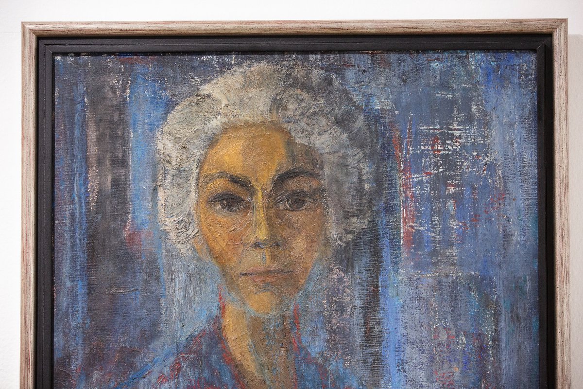 CCESV's tweet photo. 💫 ¡No te pierdas mañana el ùltimo día de la #Expo #Constelar! Ven y conoce el retrato de Magda Aguilar, pintado por Julia Díaz.
Artista: Julia Díaz (1917-1999)
Título: Retrato de Magda Aguilar
Medidas: 100 x 65 cm.
Año: 1969
Técnica: Óleo sobre lienzo
Colección: Privada https://t.co/6UTeNj0PrZ