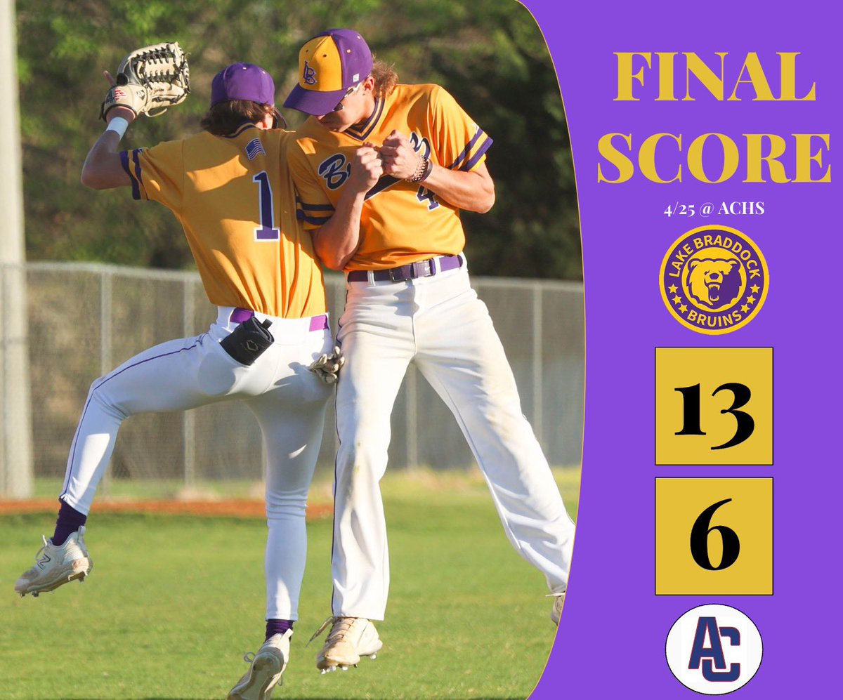 Lake Braddock Baseball tweet media