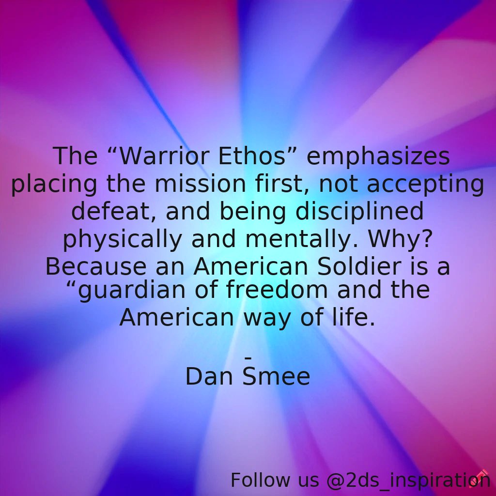 Author - Dan Smee

#53727 #quote #freedom #inspirational #liberty #motivational #optimism #patriotic #resilience #selfhelp #warriorethos