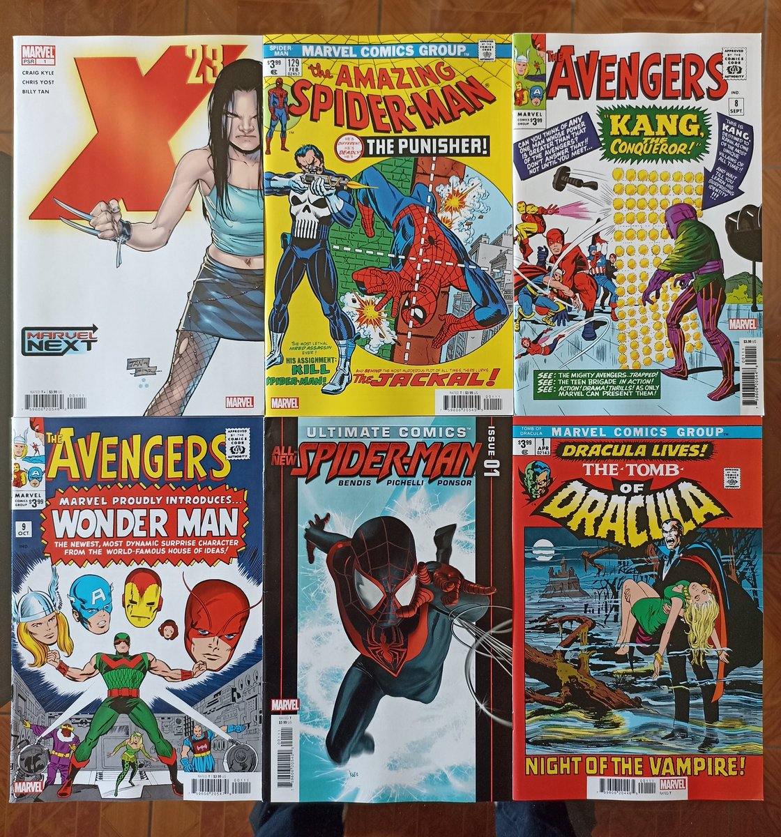 ComicsCrusade's tweet photo. Facsímiles y Fantastic Four de @ryanqnorth, @FiorelliIvan con portadas de @thealexrossart https://t.co/4DsXGx0HSk