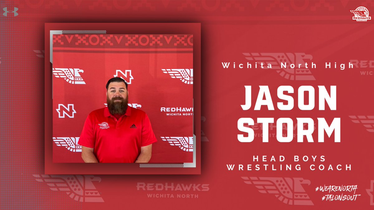 Please help us welcome Coach Storm to the RedHawks family. Welcome home coach. 
#WeAreNorth. #talonsout