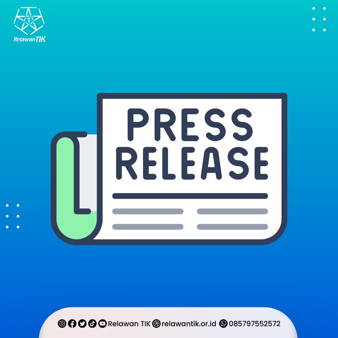 Press Release merupakan aktivitas untuk memberitahukan sebuah informasi. Press Release dapat dikatakan sebagai suatu cara untuk melakukan sebuah soft selling.

#banggajadirelawantik #infotik #pressrelease #tips