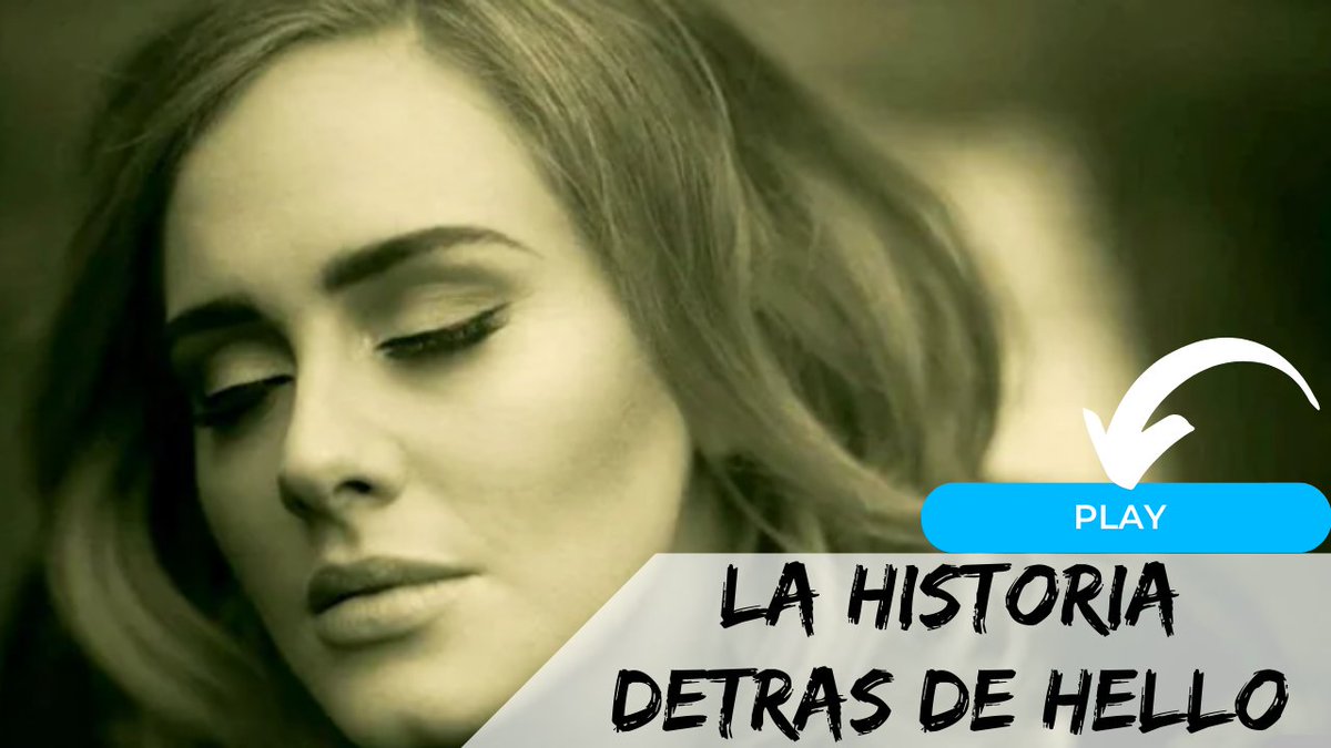 MelomanosTop's tweet photo. ¡No se pierdan el nuevo video sobre la historia detrás de la canción  "Hello" de Adele! Conozcan el significado y la inspiración de esta  hermosa balada.
https://t.co/W6MHq48TEv https://t.co/GVYz3H0AJI