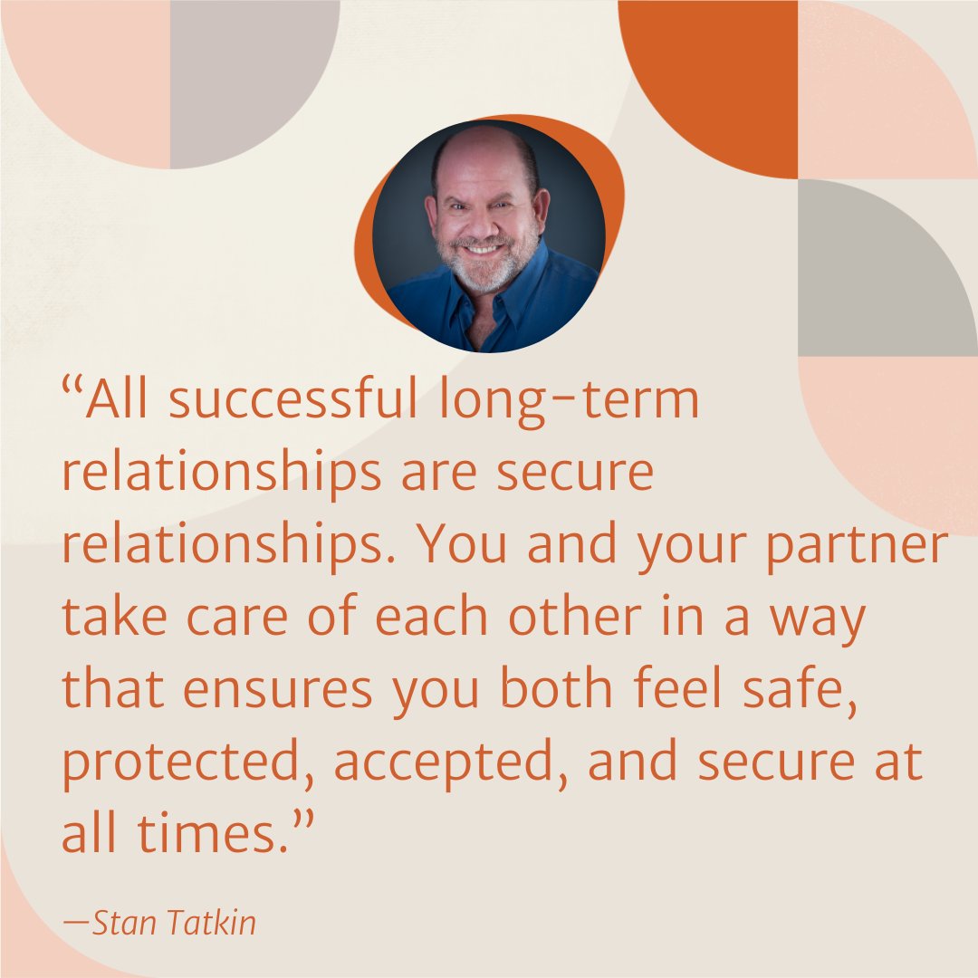 “All successful long-term relationships are secure relationships. You and your partner take care of each other in a way that ensures you both feel safe, protected, accepted, and secure at all times.” - Stan Tatki

Share this with someone who needs to see this today. ❤️
