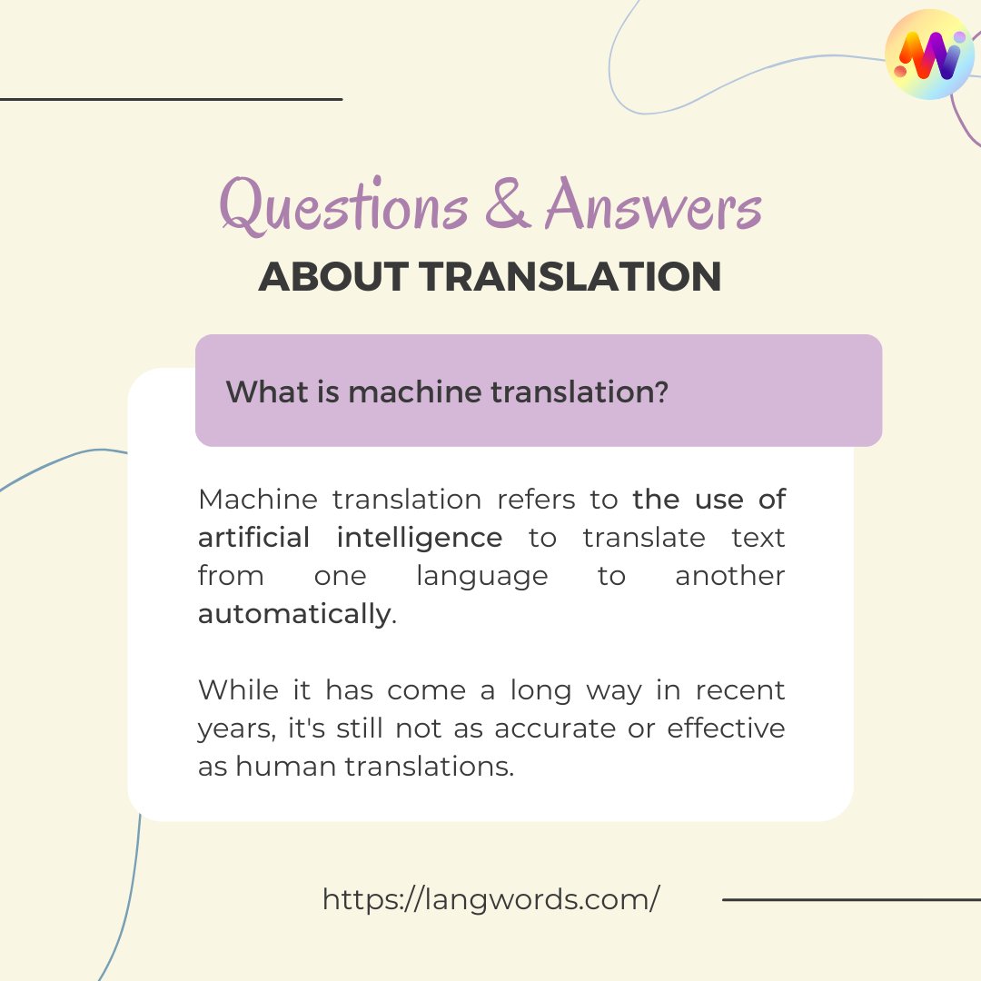 langwords's tweet photo. 2/2 🤔Wondering about the difference between translators and interpreters? Or how the cost of a translation is calculated? Buckle up and impress your friends with your new knowledge of the translation world. 🤓
#Translation101 #TranslationTips #Localization #Translation https://t.co/GmU3SyCNSX