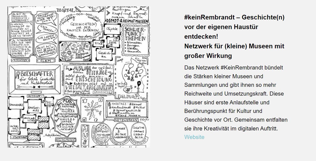 KeinRembrandt's tweet photo. Wir freuen uns teil der Longlist für den Preis #Kulturgestalten der @Kupoge zu sein! Drückt uns die Daumen! #keinRembrandt #Museum #kleineMuseen #Kultur 
https://t.co/0EItb4z2dN https://t.co/UPBmRpIqvD