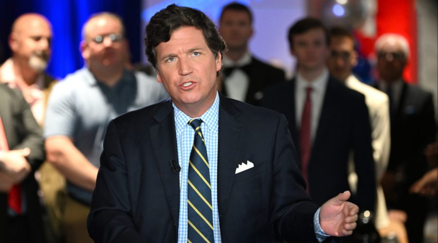 EvenPoliticsCo's tweet photo. Why #Tucker Get Fired

Lawsuits against the network stemming from the Dominion Voting Systems defamation case appear to have been a major factor in the split. https://t.co/guehfym2tx