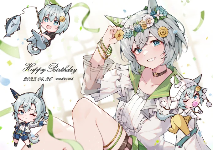 お誕生日おめでとう!!!! #セイウンスカイ生誕祭2023 #ウマ娘 