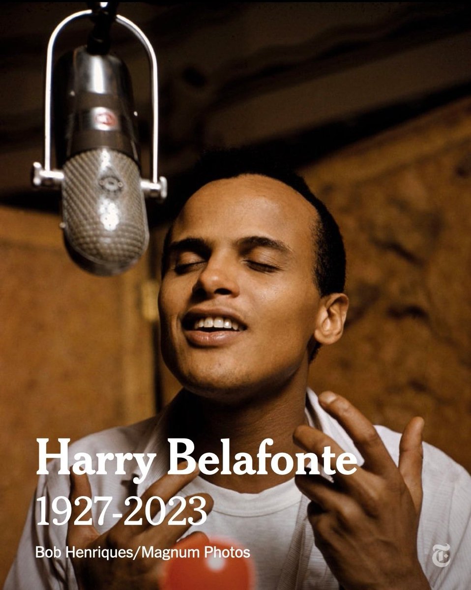 1oakashley's tweet photo. I've seen so many posts about Sir Belafonte today from people of ALL walks of life and every single thing said truly felt genuine and heartfelt! Clearly to have known him personally was truly a gift in and of itself! Thank you for being a beacon of hope and light! Rest well... https://t.co/lCoUuTfkig