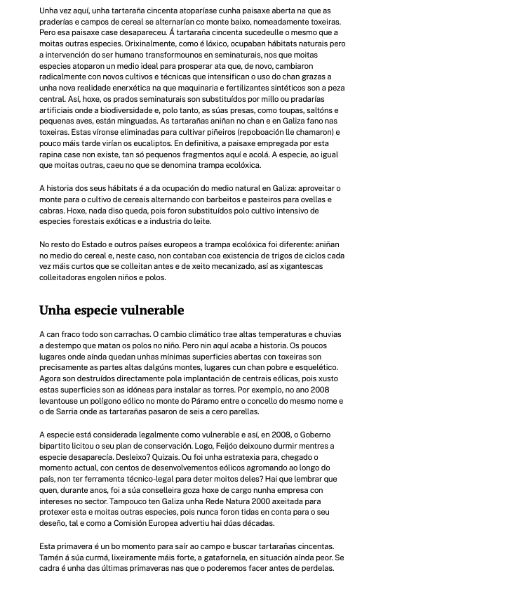 Comparto con vós esta análise de hai uns días para <a href="/NosDiario/">Nós Diario</a>  que ten por fío conductor a #tartarañacincenta #circuspygargus
Logo saíde correndo a ver se atopades algunha