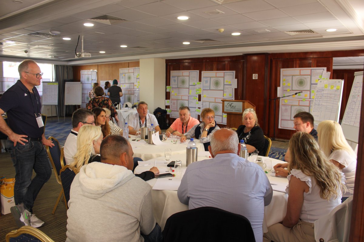 TheWorldofWork1's tweet photo. During the operational recommendations session of the #SDCProject #workshop, participants offered insights and ideas for improvement, diving deeper into specific challenges and solutions in an active problem-solving exercise. @D_Theodorakis @margakis @WaqasAhsen2 @AndoniAngjelo https://t.co/db4Clq0JnJ