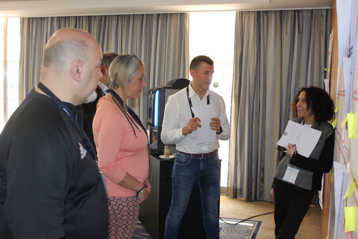 TheWorldofWork1's tweet photo. During the operational recommendations session of the #SDCProject #workshop, participants offered insights and ideas for improvement, diving deeper into specific challenges and solutions in an active problem-solving exercise. @D_Theodorakis @margakis @WaqasAhsen2 @AndoniAngjelo https://t.co/db4Clq0JnJ