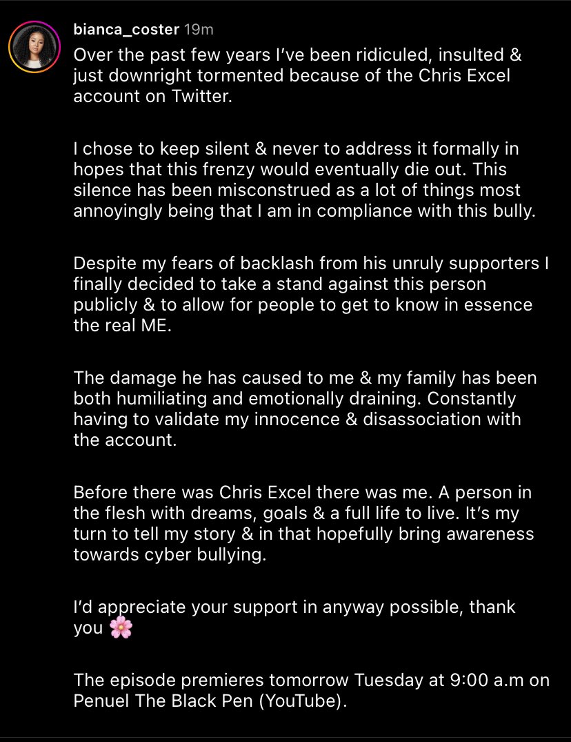 Noordetech's tweet photo. @SciTheComedist You really are sick, don't you understand how this whole thing has affected Bianca's image? The only thing that keeps this @ChrisExcel102 guy going is the mob of imbeci|es who follow him. They want someone to die first before they can comprehend the extent of damage. https://t.co/cWL5ghhHN5