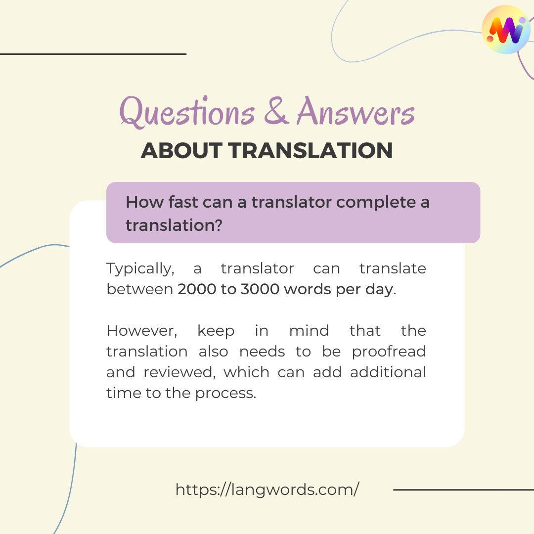 langwords's tweet photo. 1/2 🤔Wondering about the difference between translators and interpreters? Or how the cost of a translation is calculated? Buckle up and impress your friends with your new knowledge of the translation world. 🤓
#Translation101 #TranslationTips #Localization #Translation https://t.co/XWFZHuuNyg