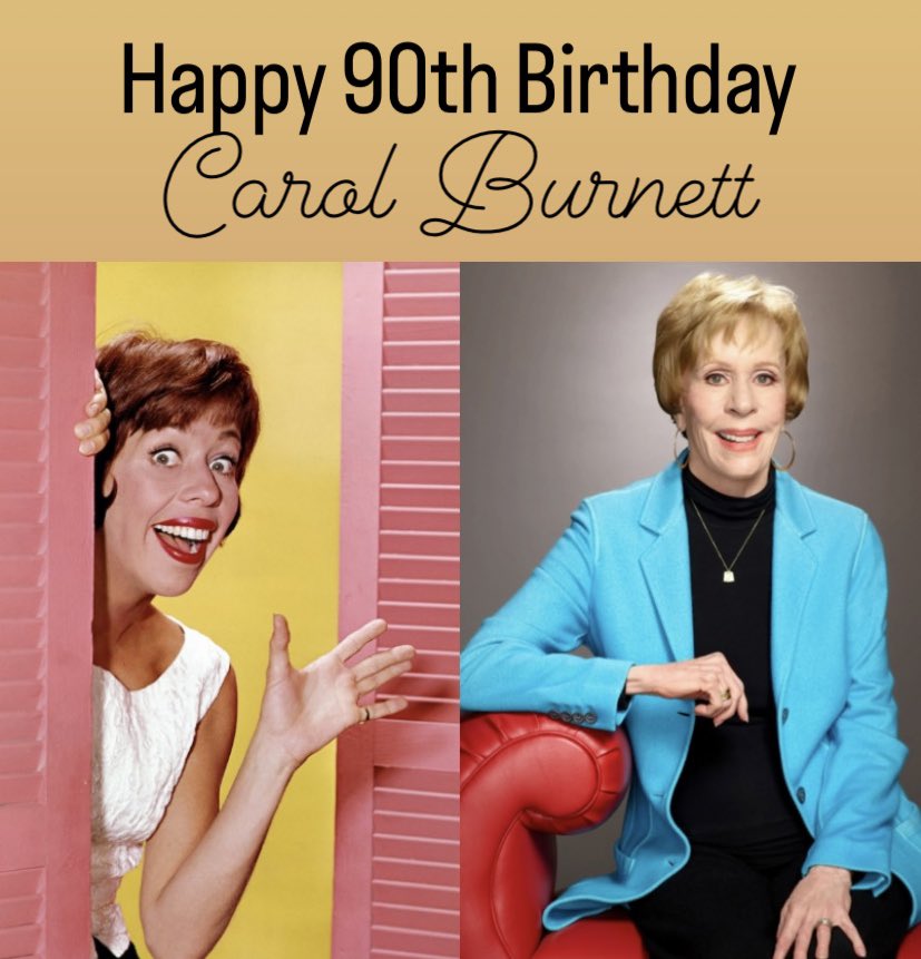 Born April 26th 1933 in San Antonio, TX., this Actress and Comedienne Appeared in Over 110 TV Shows and Movies Since 1955.

#CarolBurnett