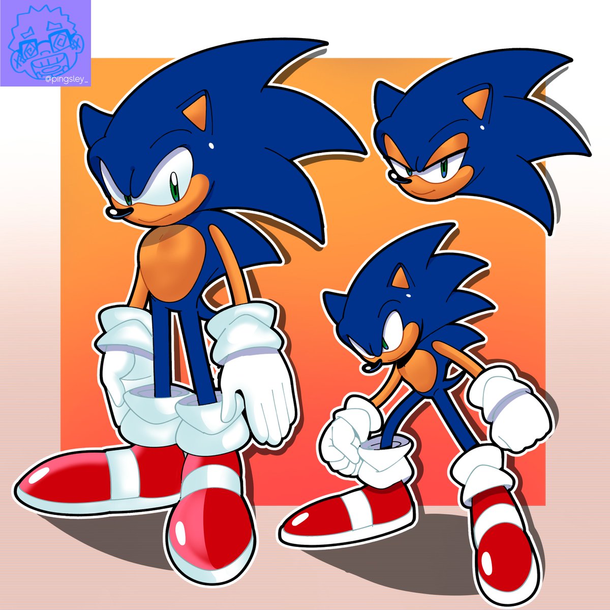 Sonic Classic & Sonic Modern  Sonic and shadow, Sonic the