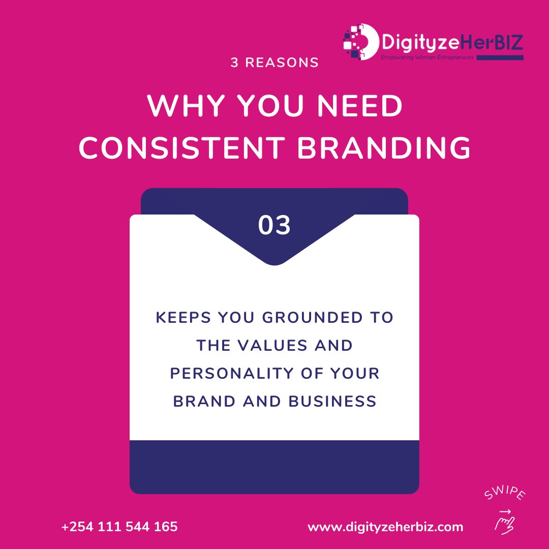 Effective branding helps connect you with your target audience and establish a solid relationship.

#brandawareness #brandingstrategy 
#brandingtips #womanentrepeneur 
#branding #DigityzeHerBiz #Crowdol 
#womanentrepreneurs #womanentrepreneurship