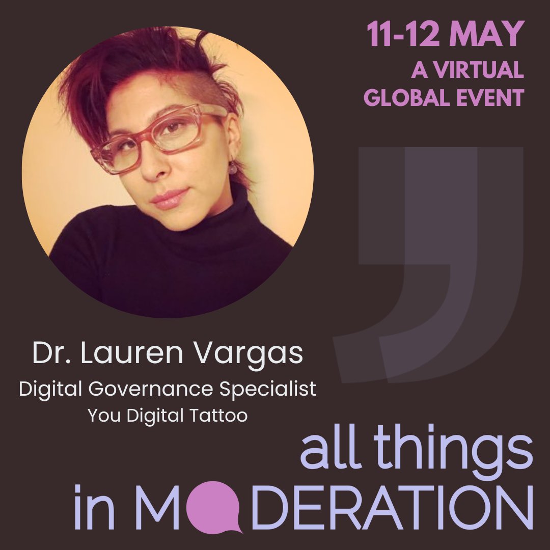 venessapaech's tweet photo. What should institutional support for moderators look like? Theodora Burgess (@techcouncil_aus, former @Reddit ) @vargasl  (@WeAreNew_Public ) Nicolle White (@ABCaustralia) &amp;  @JenniferBeckett explore this vital qu at All Things In Moderation 11-12 May https://t.co/ggewlEfFRy https://t.co/xG2Ou6xyTO