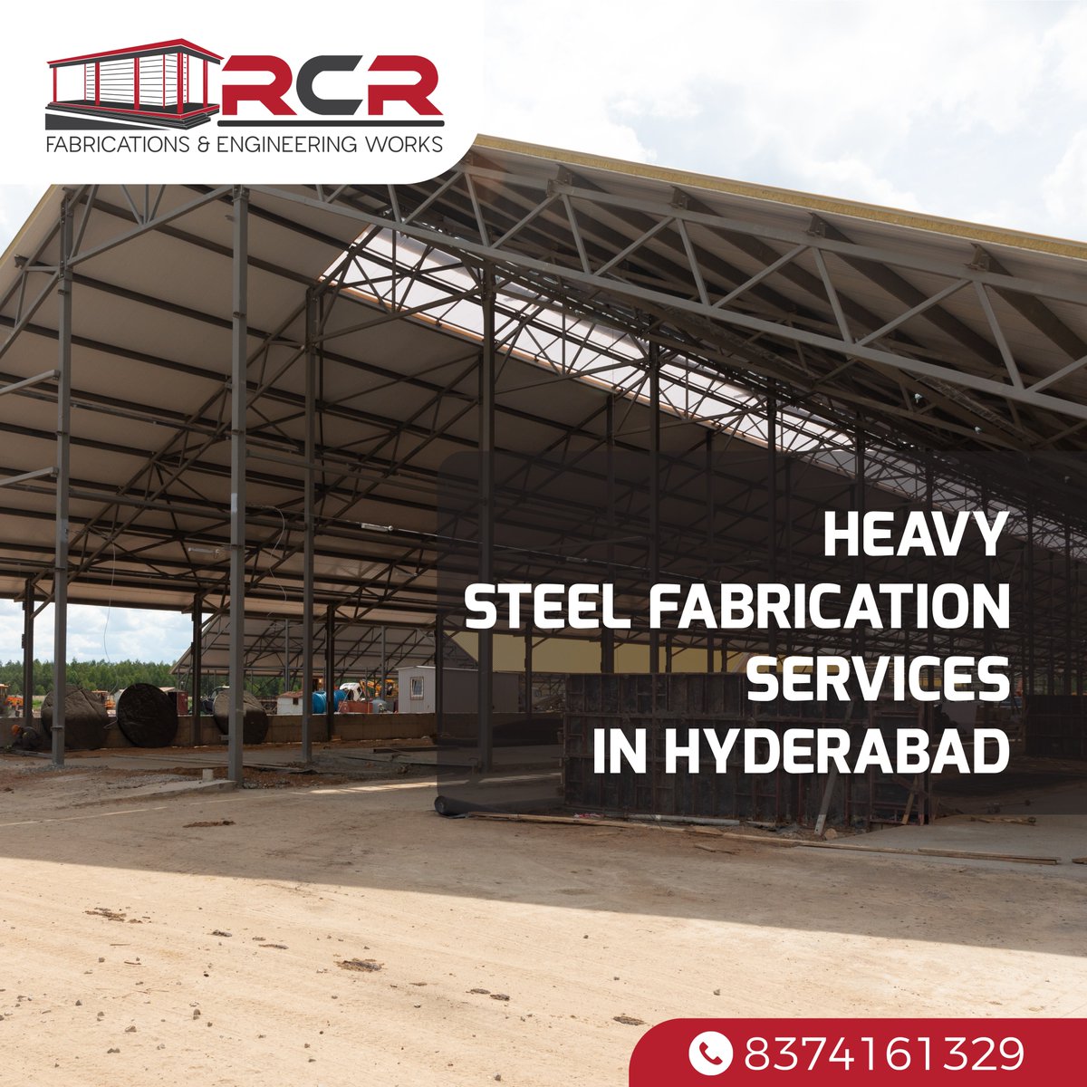 WorksRcr's tweet photo. We specialize in heavy steel fabrication services, providing expert solutions for your industrial needs
call us: 8374161329
#fabrication
#metalshaper
#metalfabrication
#bestfabrication
#RCR
#warehouse
#warehousefabrication
#upvc
#southindia
#steelwork
#Hyderabad
#ShedConstruction https://t.co/7FKBhpzYgL