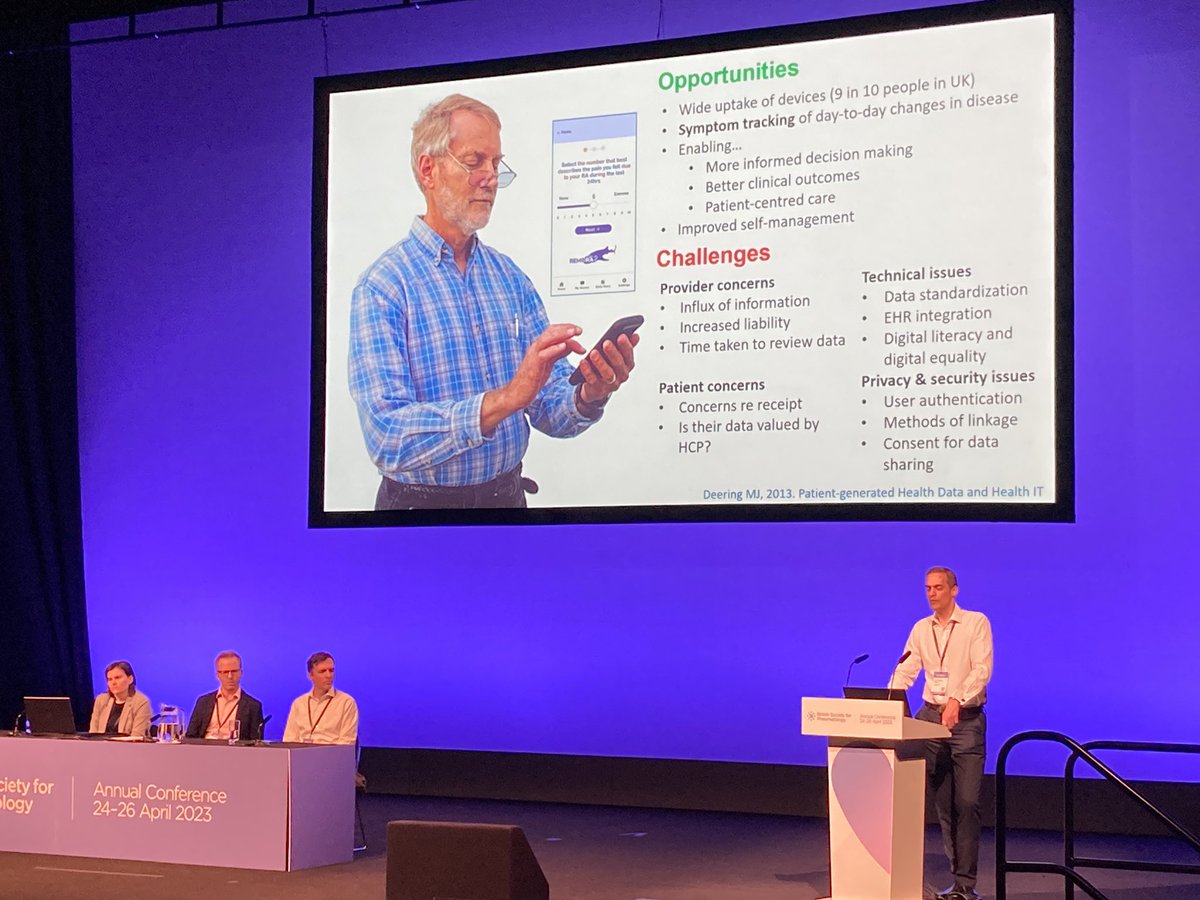 Was running slightly late this morning for the Telemedicine & Remote monitoring SIG #BSR23 However had a 🧠 👋 Logged into the App & listened *live* to @WGDixon 📣 Remora 🙌