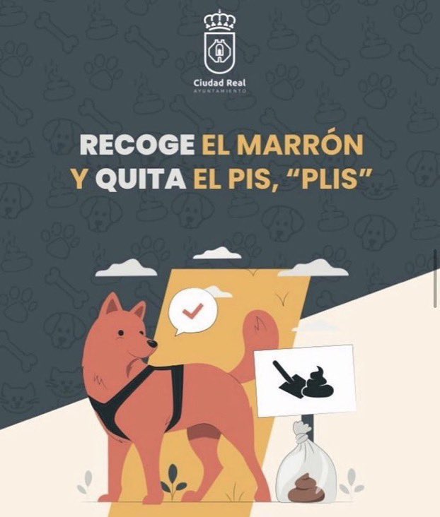 🐶 No olvidemos la importancia de concienciarnos sobre la necesidad de recoger los excrementos de nuestras mascotas👌🏻 Seamos responsables 😜 #sostenibilidad