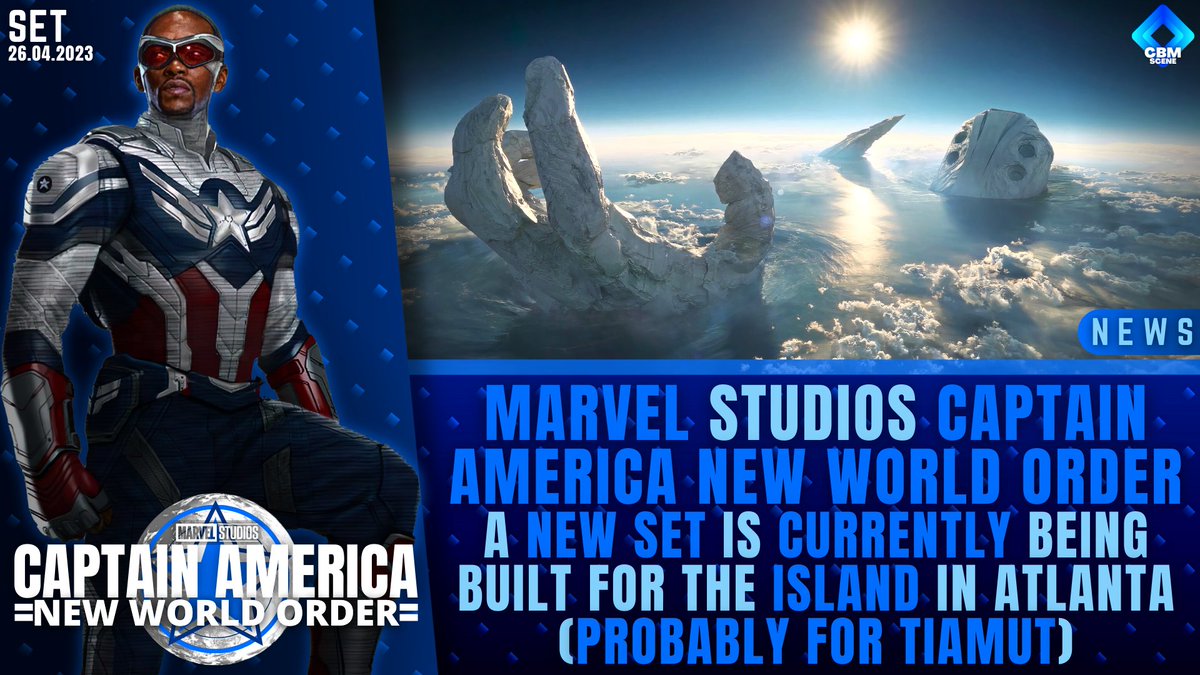 CBM SCENE on Twitter "Marvel Studios Captain America New World Orders