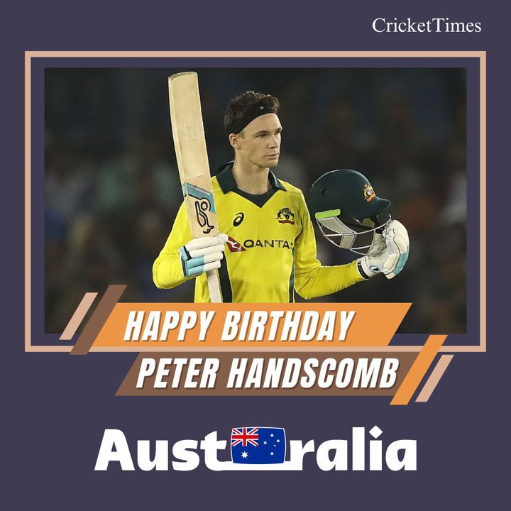 Wishing Australia\s Peter Handscomb a very happy birthday!    