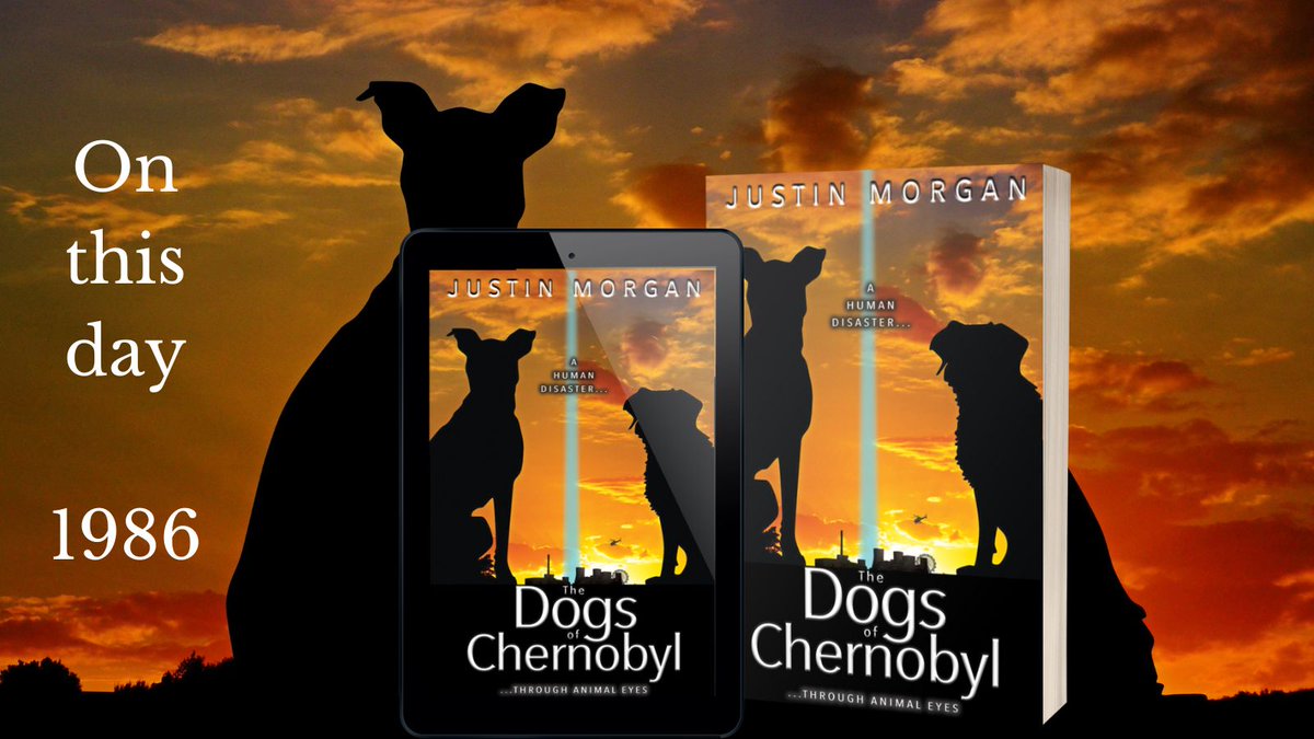 JM_Novels's tweet photo. 26th April, 1986 - Reactor 3 of Ukraine's Chernobyl nuclear plant explodes during routine testing. 

As the human population is evacuated, what becomes of the other inhabitants of the toxic exclusion zone?

Paperback &amp; eBook https://t.co/EPQpcW1dDY 

#OnThisDay #Chernobyl https://t.co/D4nsOaRJQO