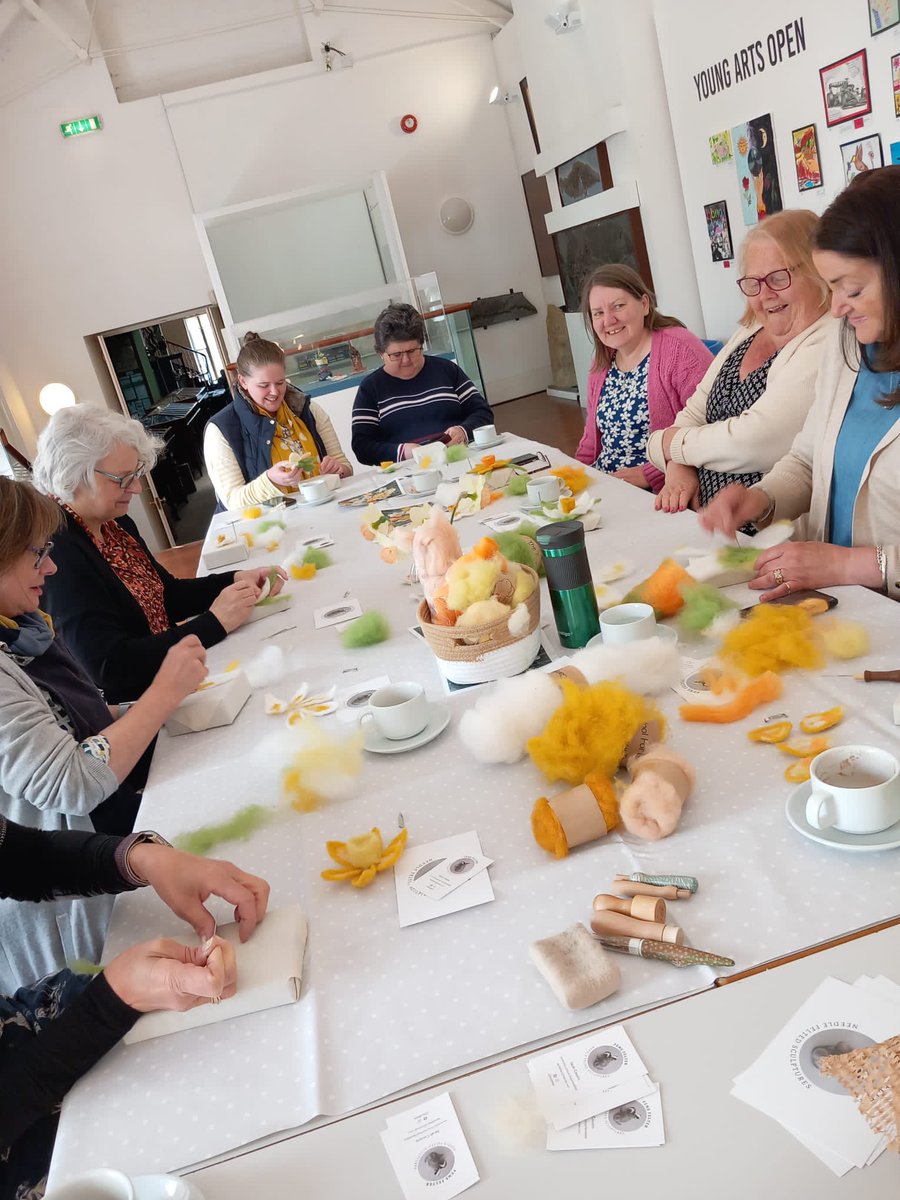 wisbechmuseum's tweet photo. Yesterday, 10 talented people joined our needle felting workshop with Fens Felter.
Lots of fun was had and some beautiful things were made.
Join us next on 11 May for our creative short course, Ornate clay lanterns with Nicola Ashley.

#creativefenland #wisbech #museum https://t.co/HKxVpfJILJ