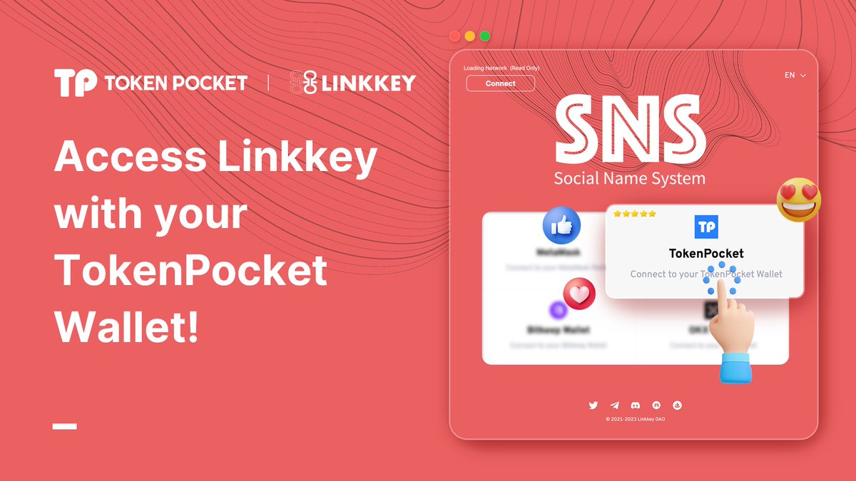 TokenPocket_TP's tweet photo. 🆕 @LinkkeyOfficial now supports TokenPocket Browser Extension and Linkkey is also listed on TokenPocket!
👉https://t.co/VL3oYKlAJr

You can access @LinkkeyOfficial with your TokenPocket wallet and register your .key DID on @0xPolygon!

Get your TokenPocket Browser Extension
👉https://t.co/LkBP8A4ZFZ