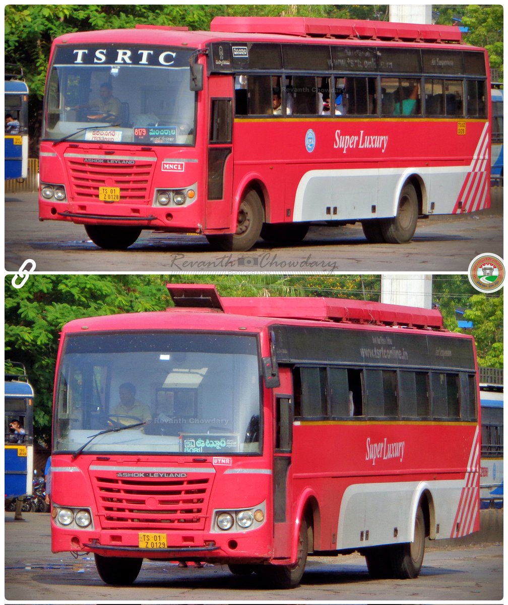 #birthdaybus #couplechallenge 
🎉 Happy Birthday to Super Luxury couple TS 01Z 0128 & 0129 🎉

#Mancherial & #Utnoor depot buses
#TSRTC #SuperLuxury #Hyderabad
Complete 06 years of service to the corporation from 26-04-2017