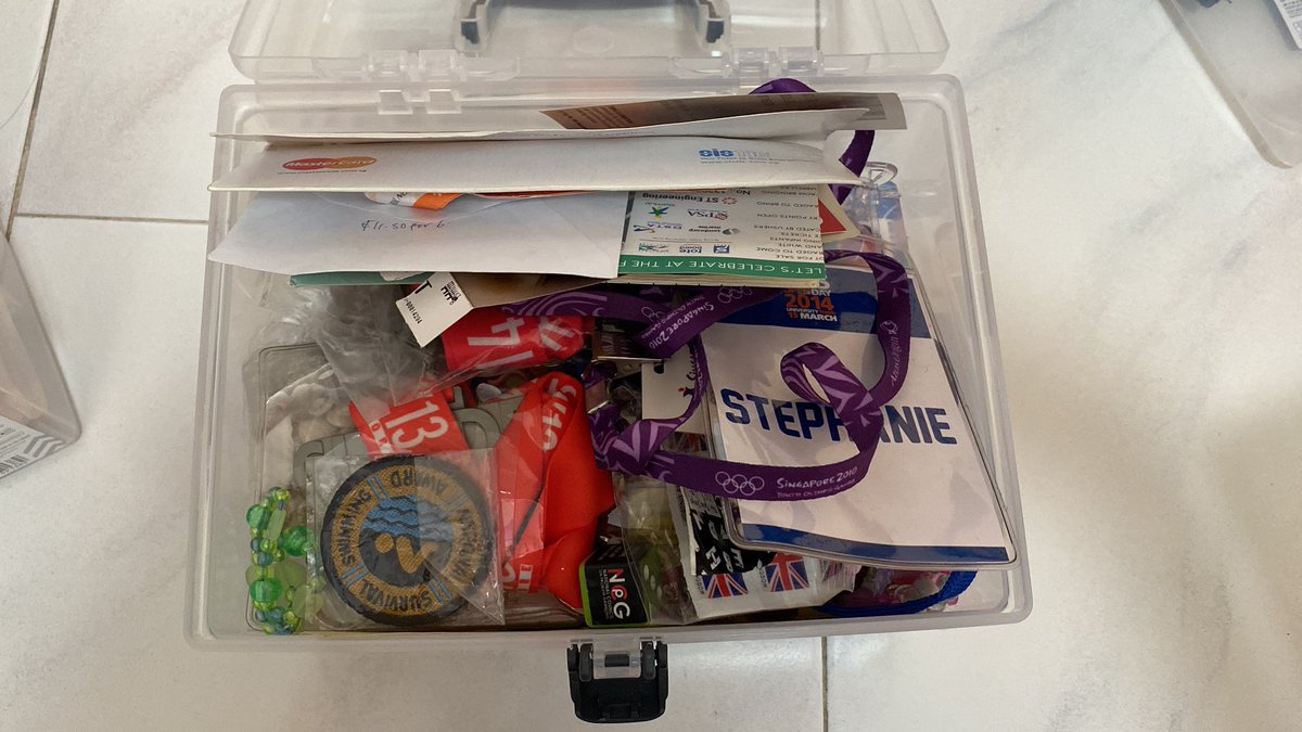 stephcharlotte's tweet photo. Unpacking my closet and finding ticket stubs, pictures and writing from the past. I’m planning to keep all of them in a box for my grandkids. Also, wouldn’t it be a good idea if I could upload pictures of these things online with accompanying descriptions. https://t.co/iof6AI3J1R