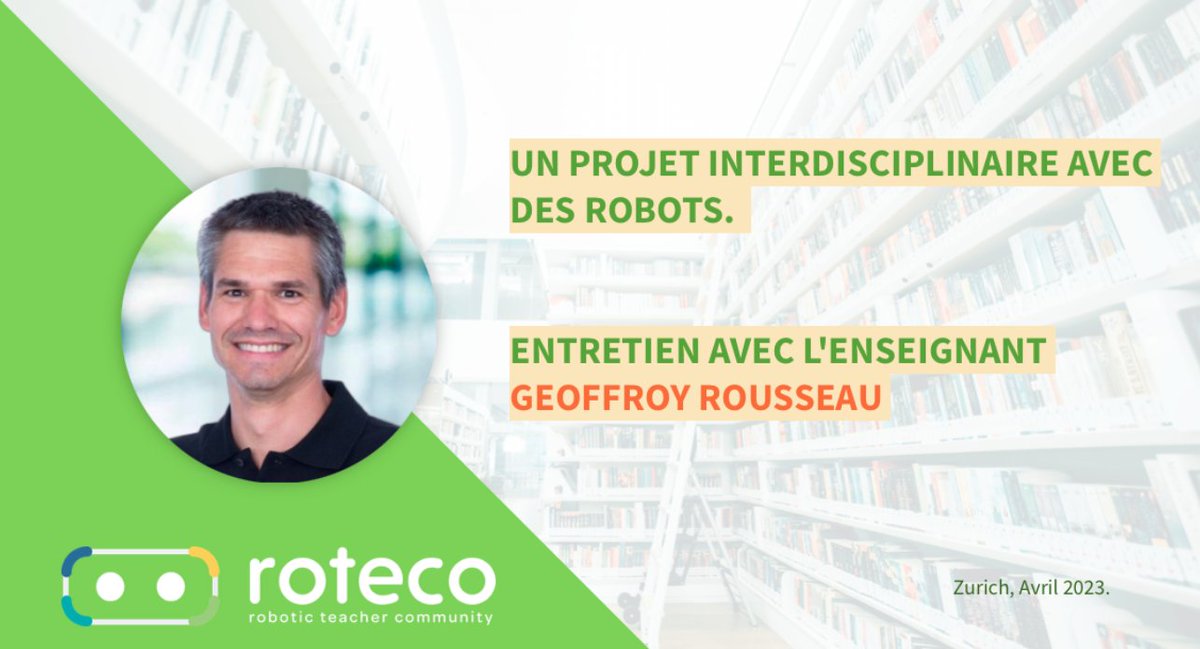 RotecoT's tweet photo. Football? Robotique? Français? Geo? --> Projets interdisciplinaires! 

Superbe interview de l'expérience de l'enseignant Geoffroy Rousseau!

https://t.co/Eza8rVNsns

@sup_recherche @EnseignerDemain  @CStablette @LFZurich @GenerationRobot @microbit_edu @CodeWeek_FR https://t.co/jjOQQqcFuu
