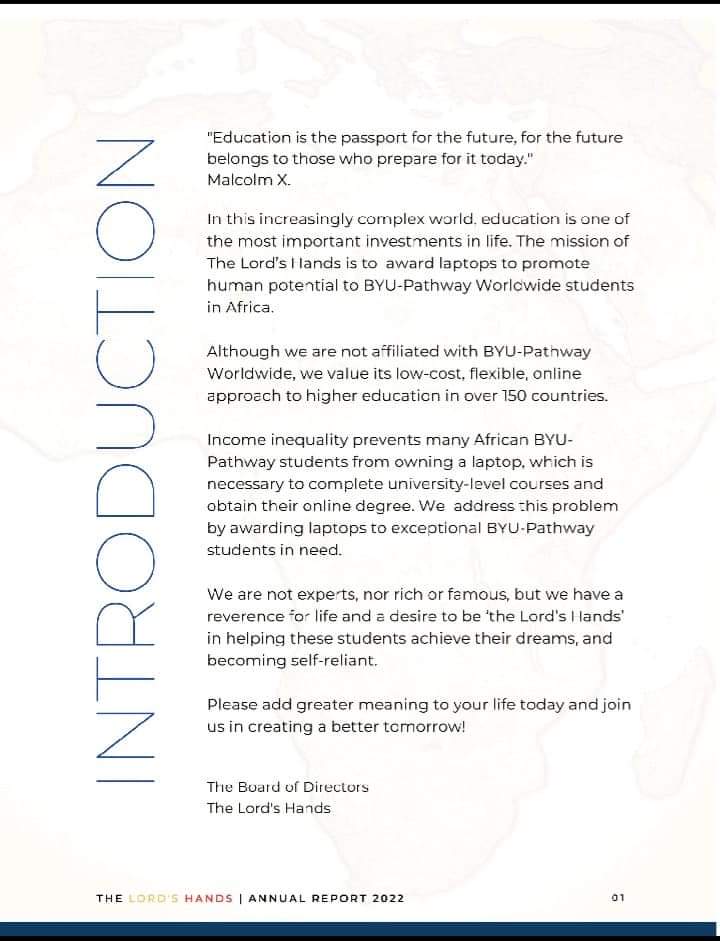 TheLordsHandNG1's tweet photo. We are so excited to share with you our 2022 Impact Annual Report. This report highlights the ways in which our organization has made a positive impact over the past year. https://t.co/WyJvo128Gq