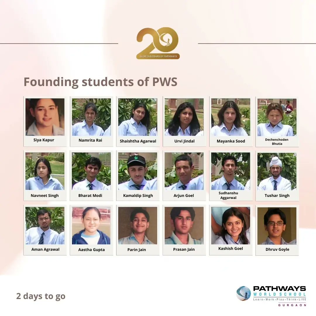 pws_gurgaon's tweet photo. TBT to where it all began! Here's a glimpse of the very first students who embarked on their learning journey with us at PWS. We are so proud of how far they've come and grateful to have been a part of their lives.
ππ©βπ π¨βπ
#2DaysToGo
.
.
.
#PWS20Years #2DecadesofPathways https://t.co/i78nVyhzPh