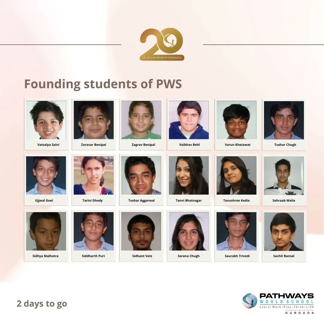pws_gurgaon's tweet photo. TBT to where it all began! Here's a glimpse of the very first students who embarked on their learning journey with us at PWS. We are so proud of how far they've come and grateful to have been a part of their lives.
ππ©βπ π¨βπ
#2DaysToGo
.
.
.
#PWS20Years #2DecadesofPathways https://t.co/i78nVyhzPh