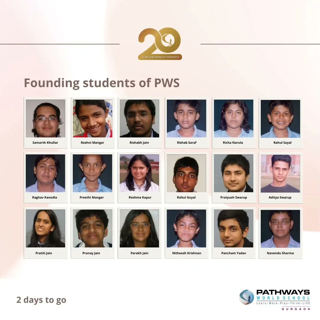 pws_gurgaon's tweet photo. TBT to where it all began! Here's a glimpse of the very first students who embarked on their learning journey with us at PWS. We are so proud of how far they've come and grateful to have been a part of their lives.
ππ©βπ π¨βπ
#2DaysToGo
.
.
.
#PWS20Years #2DecadesofPathways https://t.co/i78nVyhzPh