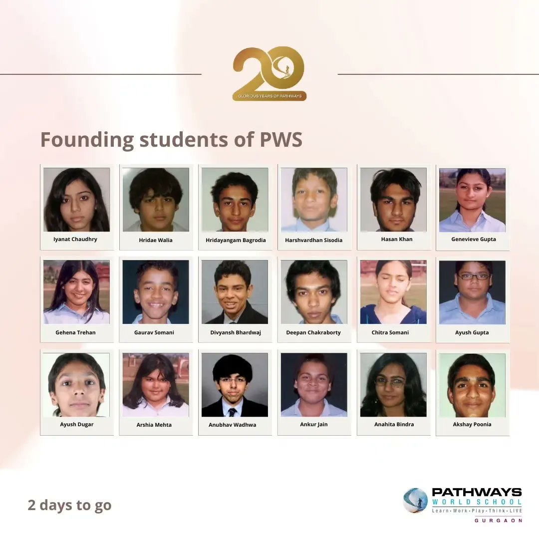 pws_gurgaon's tweet photo. TBT to where it all began! Here's a glimpse of the very first students who embarked on their learning journey with us at PWS. We are so proud of how far they've come and grateful to have been a part of their lives.
ππ©βπ π¨βπ
#2DaysToGo
.
.
.
#PWS20Years #2DecadesofPathways https://t.co/i78nVyhzPh