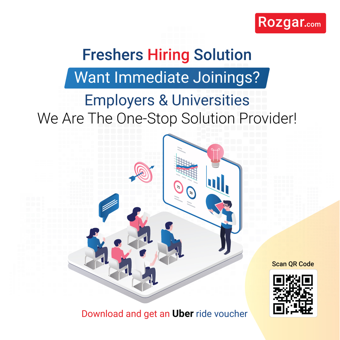 Want fresh and best #talent for your company?
Visit Rozgar.com and get solutions to all your #hiring and #recruitment needs.

#rozgar #jobsearch #jobportal #govtjobs #freejobs #jobseekers #jobsnearme #freshers #youth #india #employment #careers #branding
