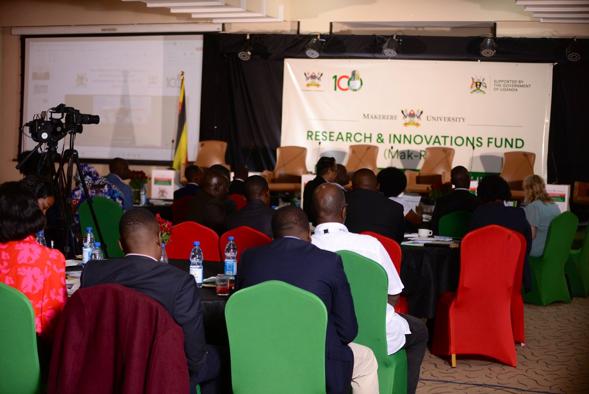 RIFMakerere's tweet photo. Todayโs The High Level Breakfast meeting to share the Achievements of MakRIF Moderator, Mr. Simon Peter Kasyate. #MAKResearch https://t.co/H3G6WUp1UD