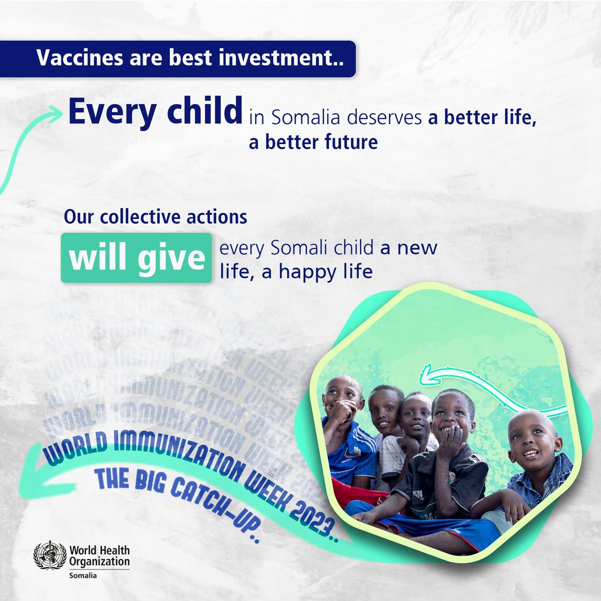 WHOSom's tweet photo. #worldimmunisationweek2023 
#TheBigCatchUp https://t.co/vdxht34Unm