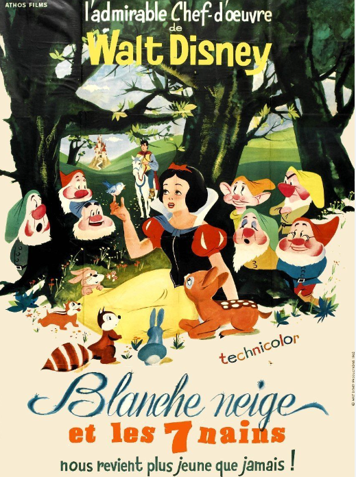 La genèse de Blanche Neige et les sept nains de Walt Disney remonte à 1934.