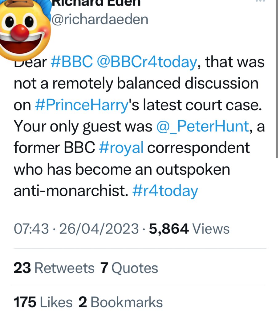 jozzzaphen's tweet photo. Lol, #maureenEden is upset that #PrinceHarryvsANL is exposing the #RacistRoyalFamily #williamgotaMil #KingCharlesTheCruel and all the other scampish stuff behind Buckingham palace walls, and it could end up making the Sussexes look more relatable to the uk public https://t.co/ZIshk5HF5R
