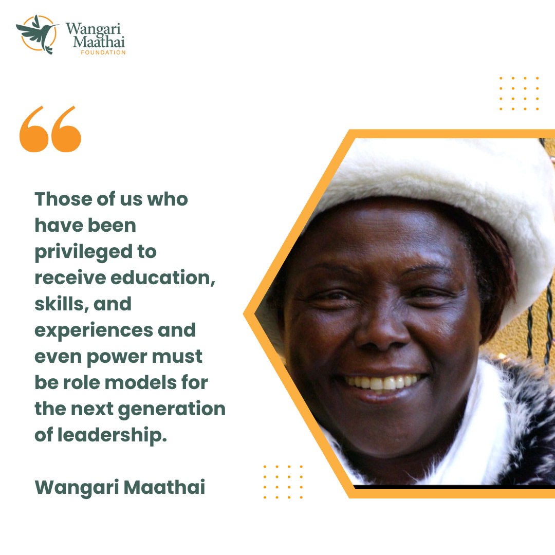 Wangari Maathai Fdn tweet media