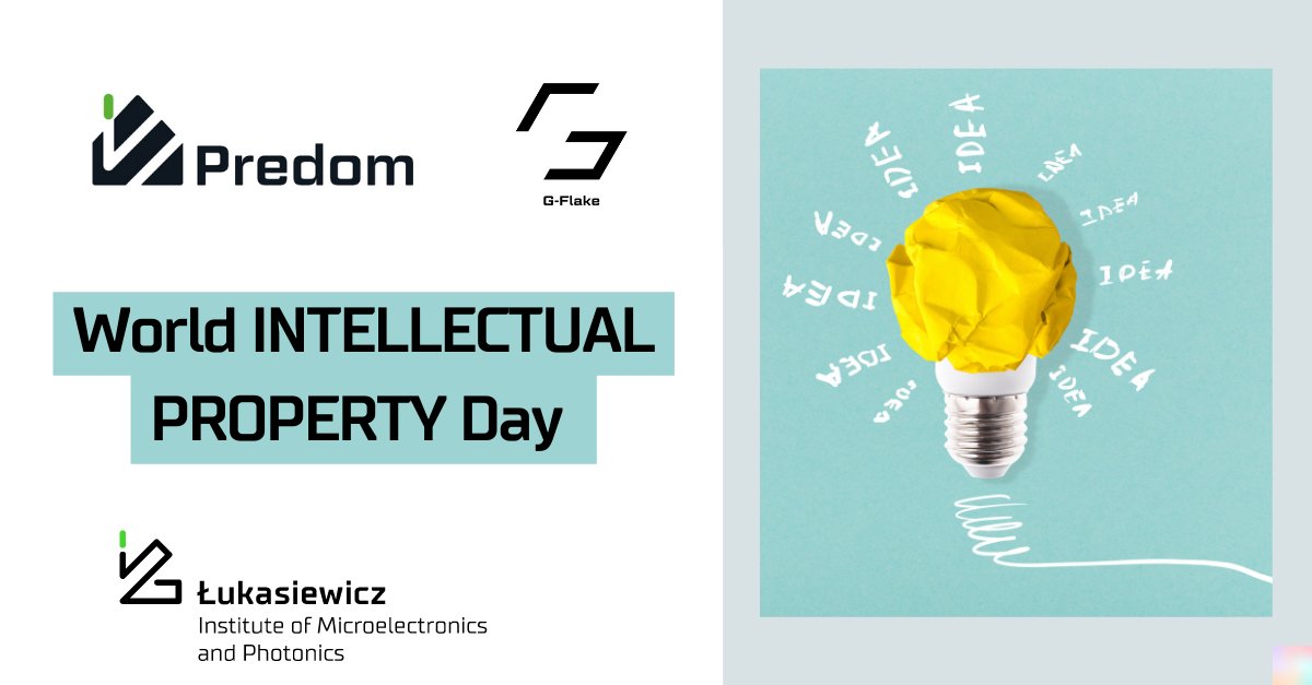 LukasiewiczIMiF's tweet image. A few words on our last 2 trademarks and patents and why it's worth to patent: imif.lukasiewicz.gov.pl/en/ip-day/ #PREDOM #GFlake #worldintellectualpropertyday